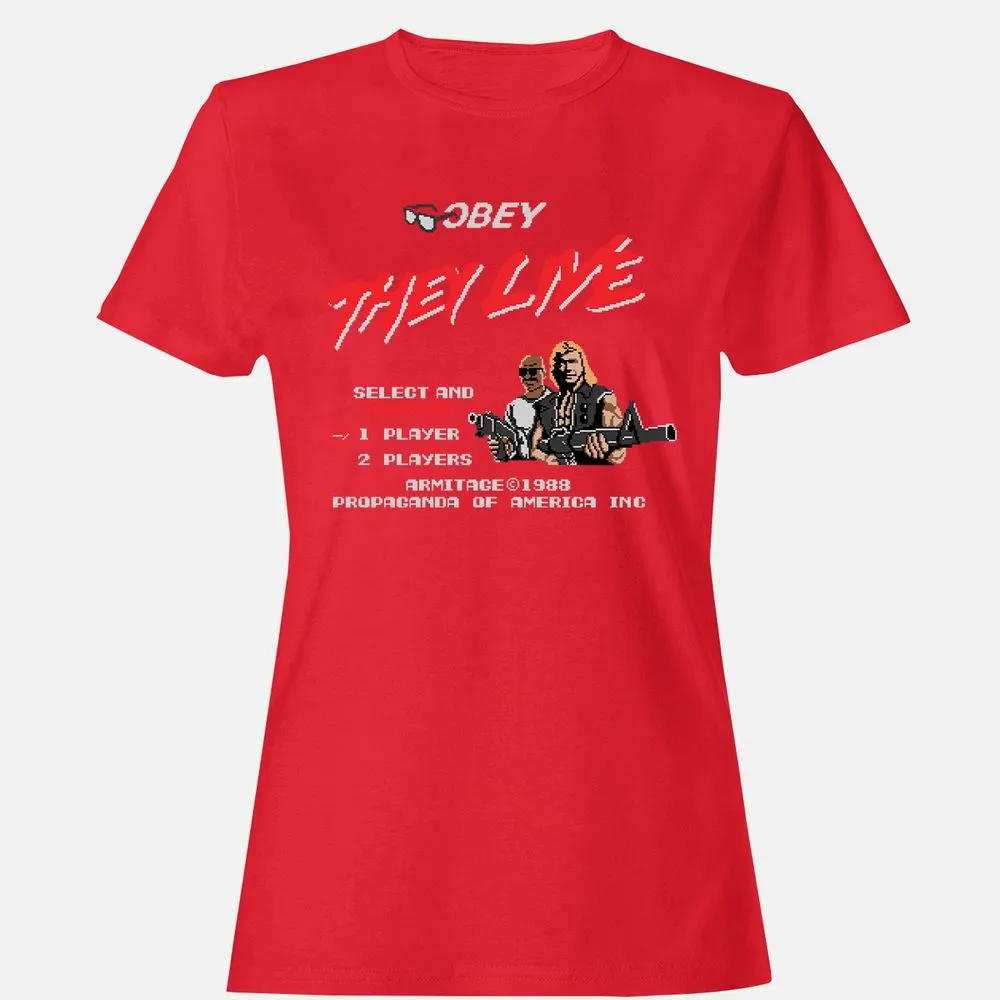 Women's T-Shirt - 6LTQYZMM - Red - 13