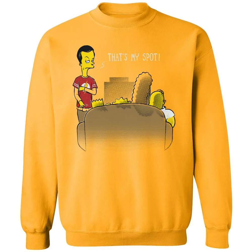 Classic Unisex Sweatshirt - BZZKBFZM - Gold - 11
