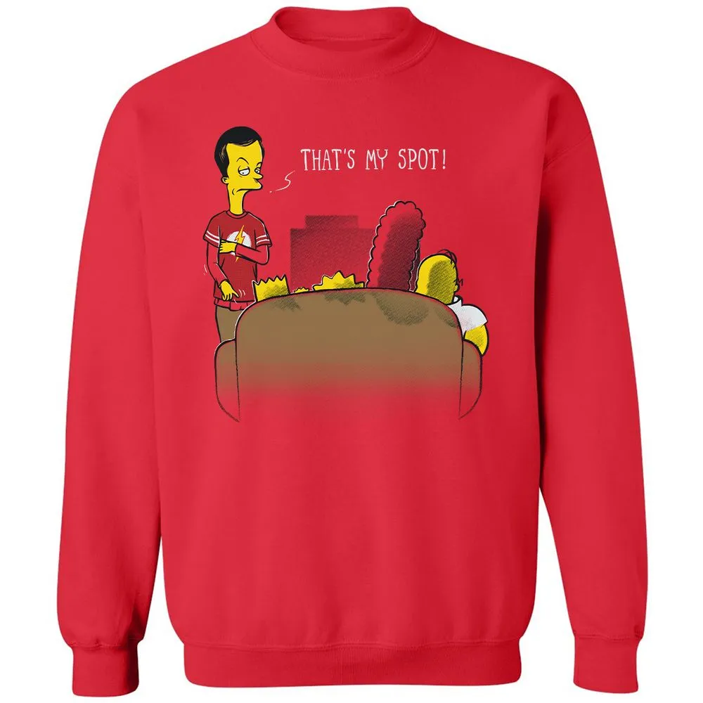 Classic Unisex Sweatshirt - BZZKBFZM - Red - 5