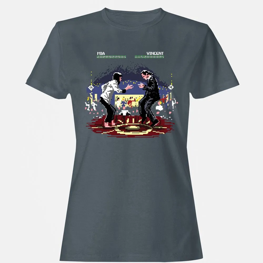 Women's T-Shirt - X3DPWVC4 - Charcoal - 3