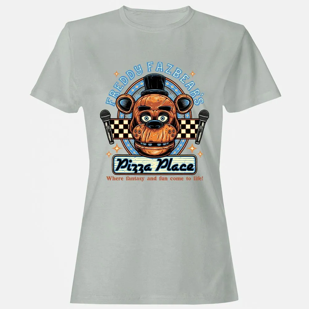 Women's T-Shirt - HUJNT77H - Ash - 2