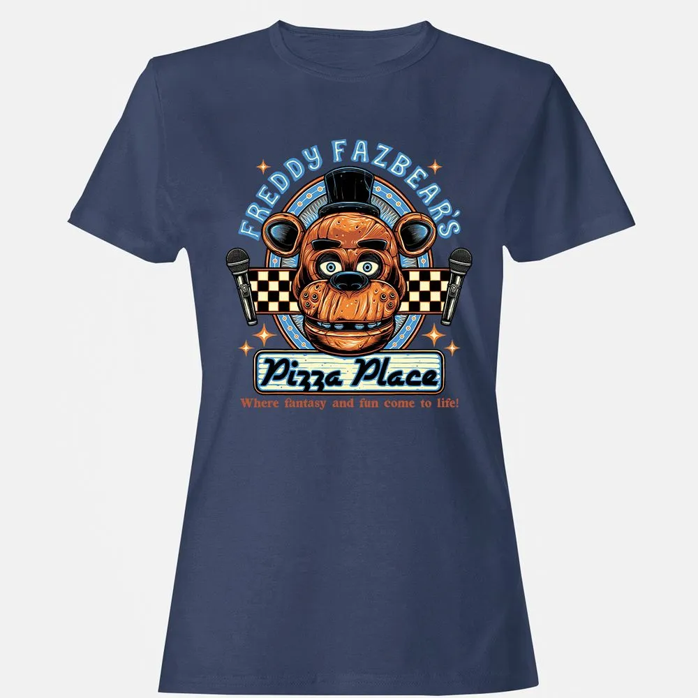 Women's T-Shirt - HUJNT77H - Navy - 10