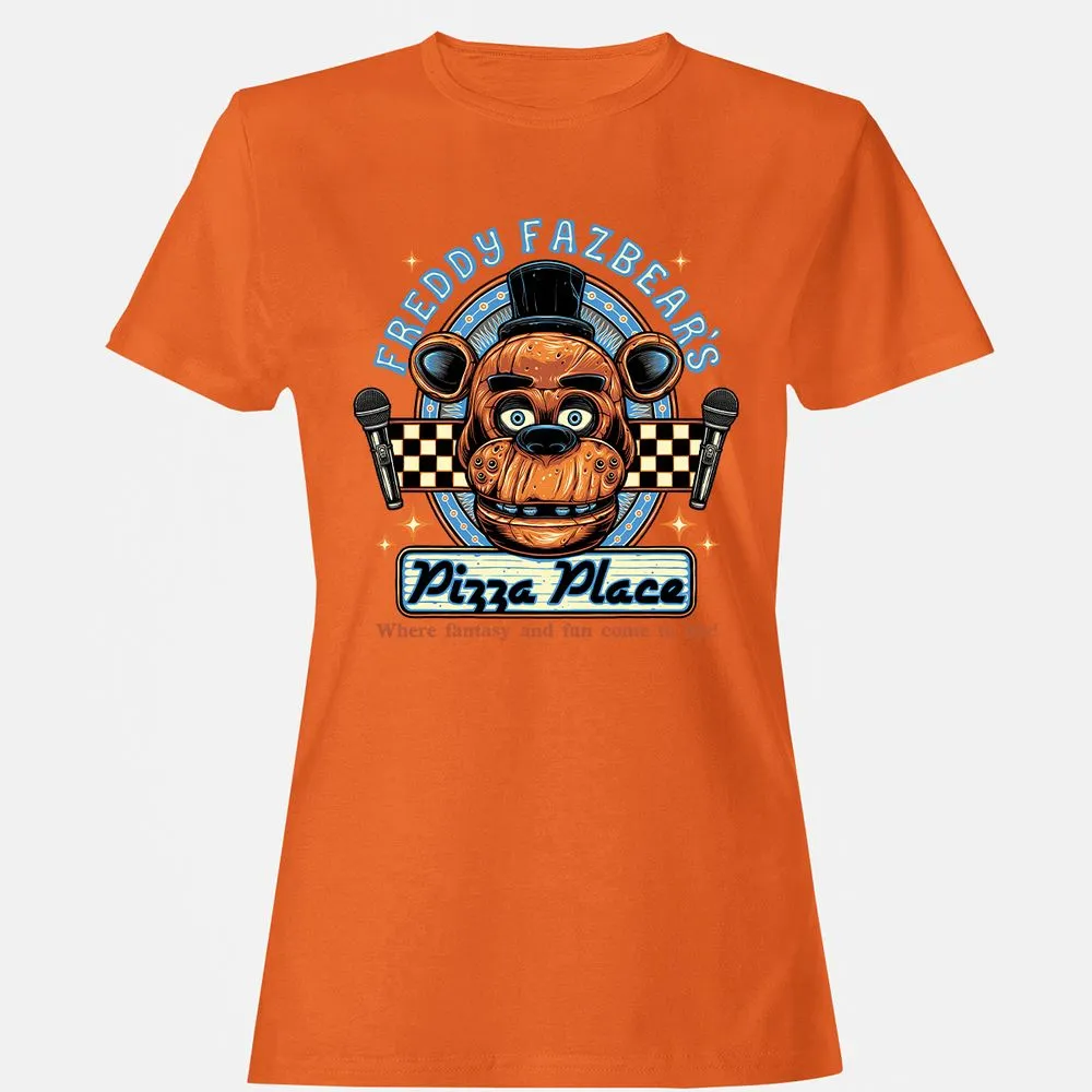 Women's T-Shirt - HUJNT77H - Orange - 11