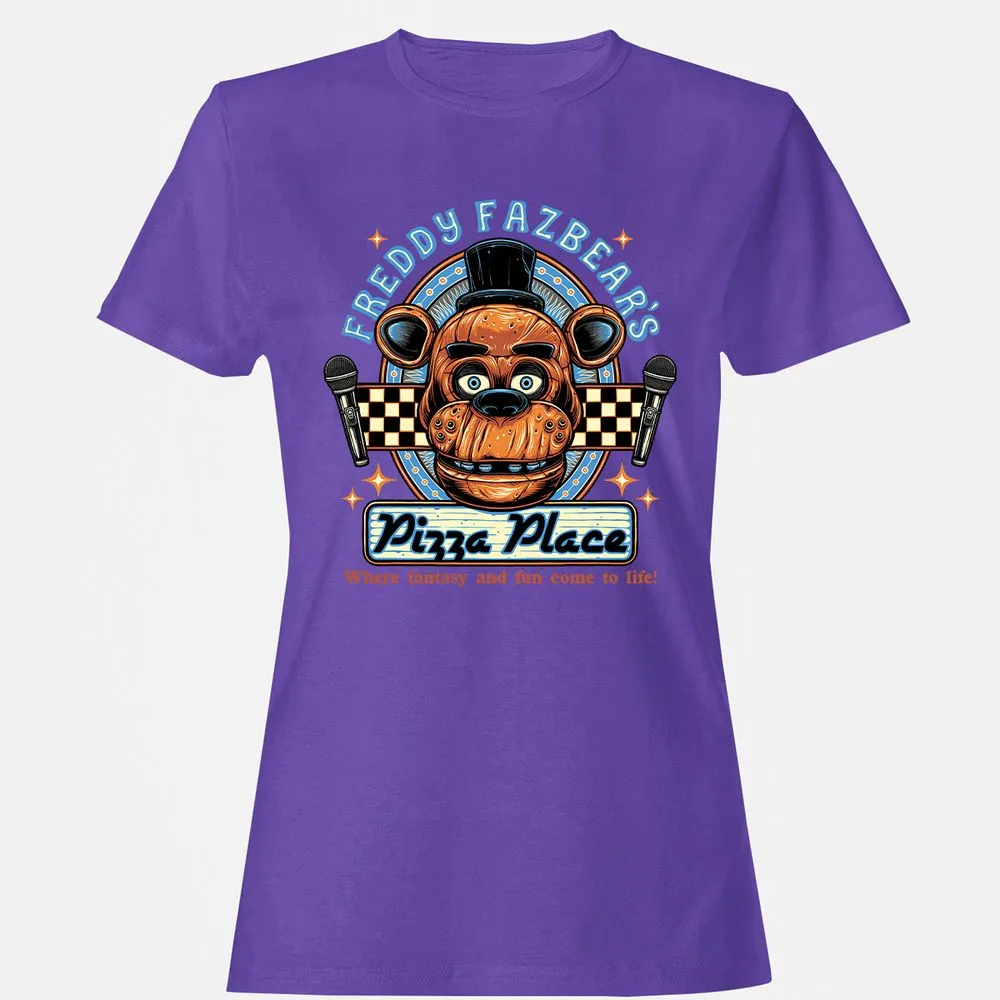 Women's T-Shirt - HUJNT77H - Purple - 12