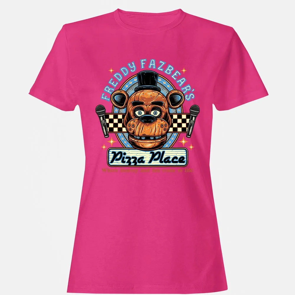Women's T-Shirt - HUJNT77H - Heliconia - 6
