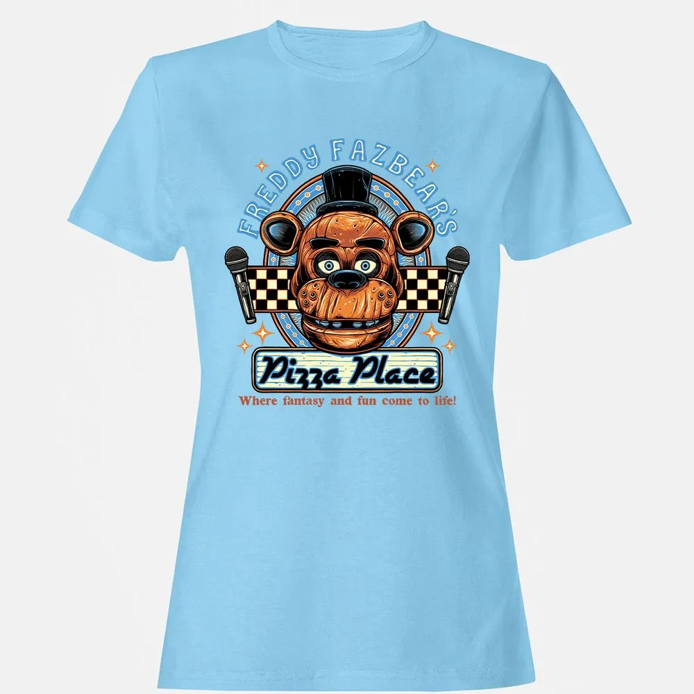 Women's T-Shirt - HUJNT77H - Light Blue - 8