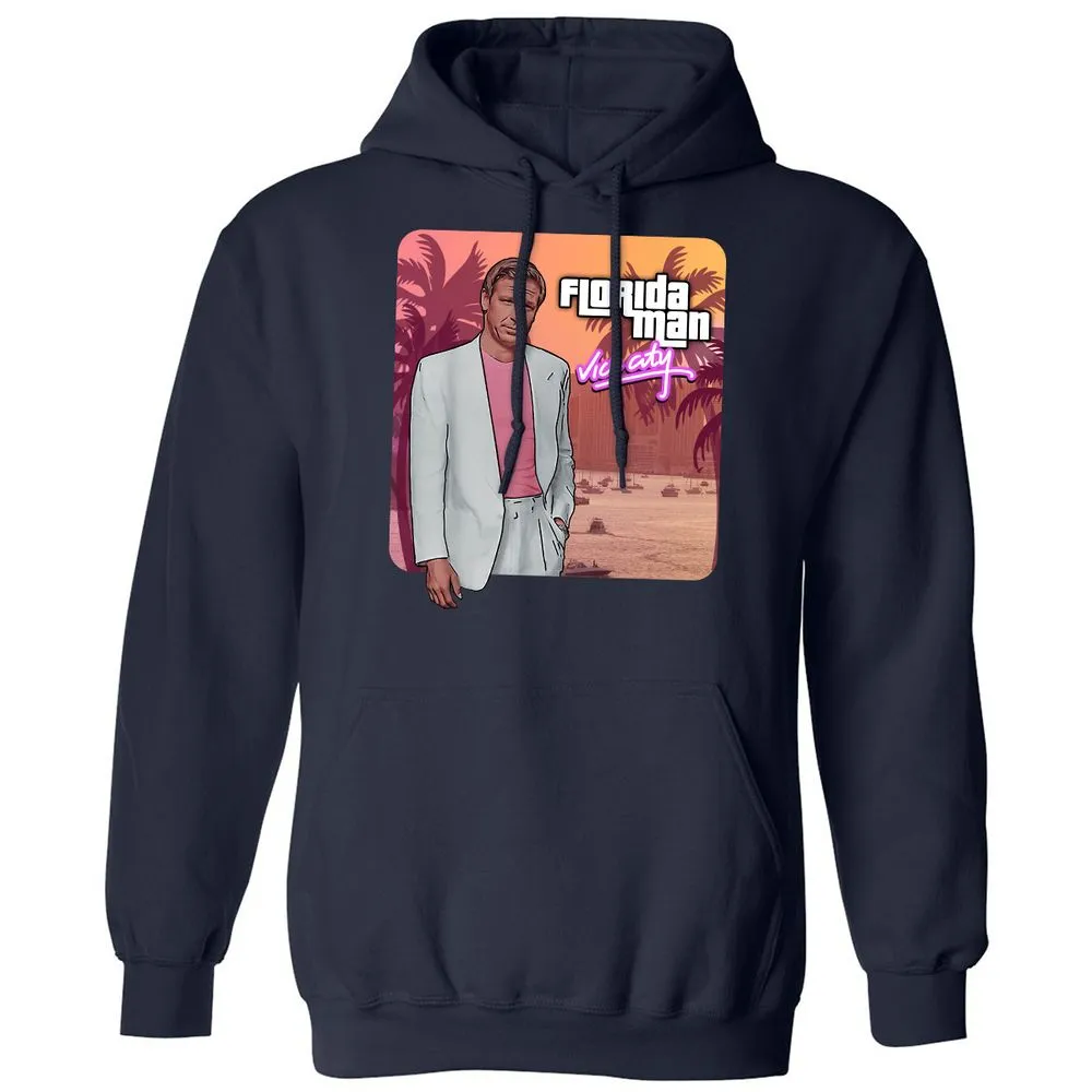 Classic Unisex Hoodie - CYQ6CJ9K - Navy - 2