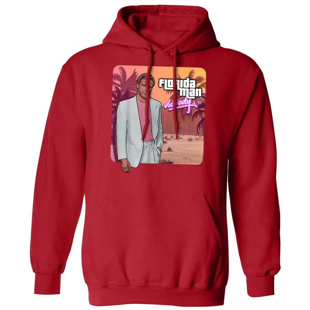 Classic Unisex Hoodie - CYQ6CJ9K - Red - 5