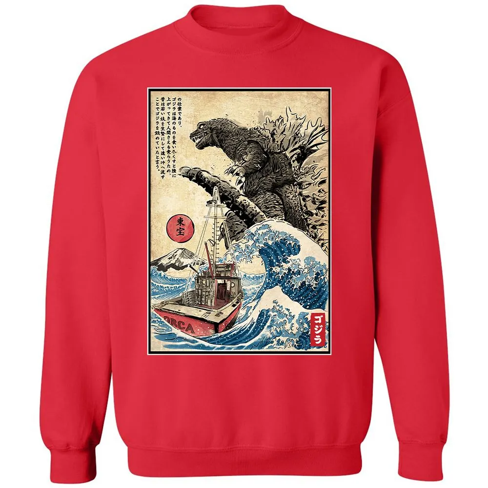 Classic Unisex Sweatshirt - DF9GBSL7 - Red - 5