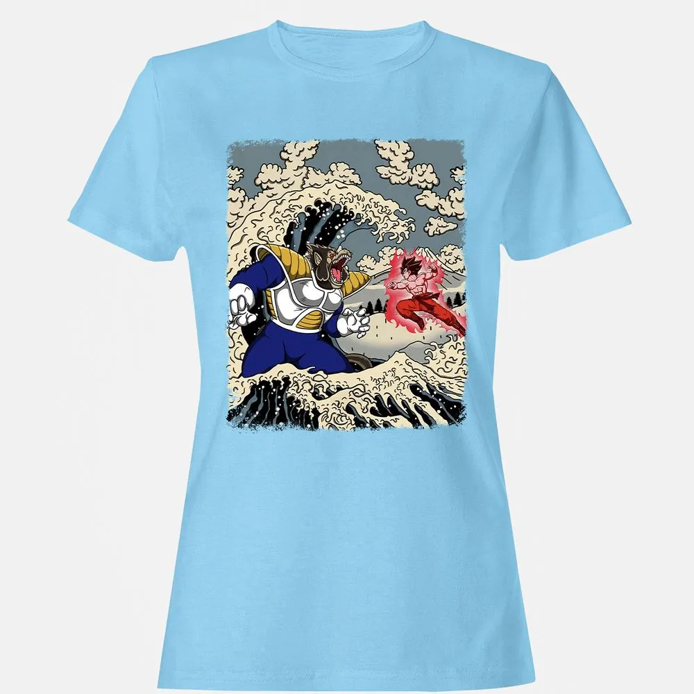 Women's T-Shirt - 6VRRKZD5 - Light Blue - 8