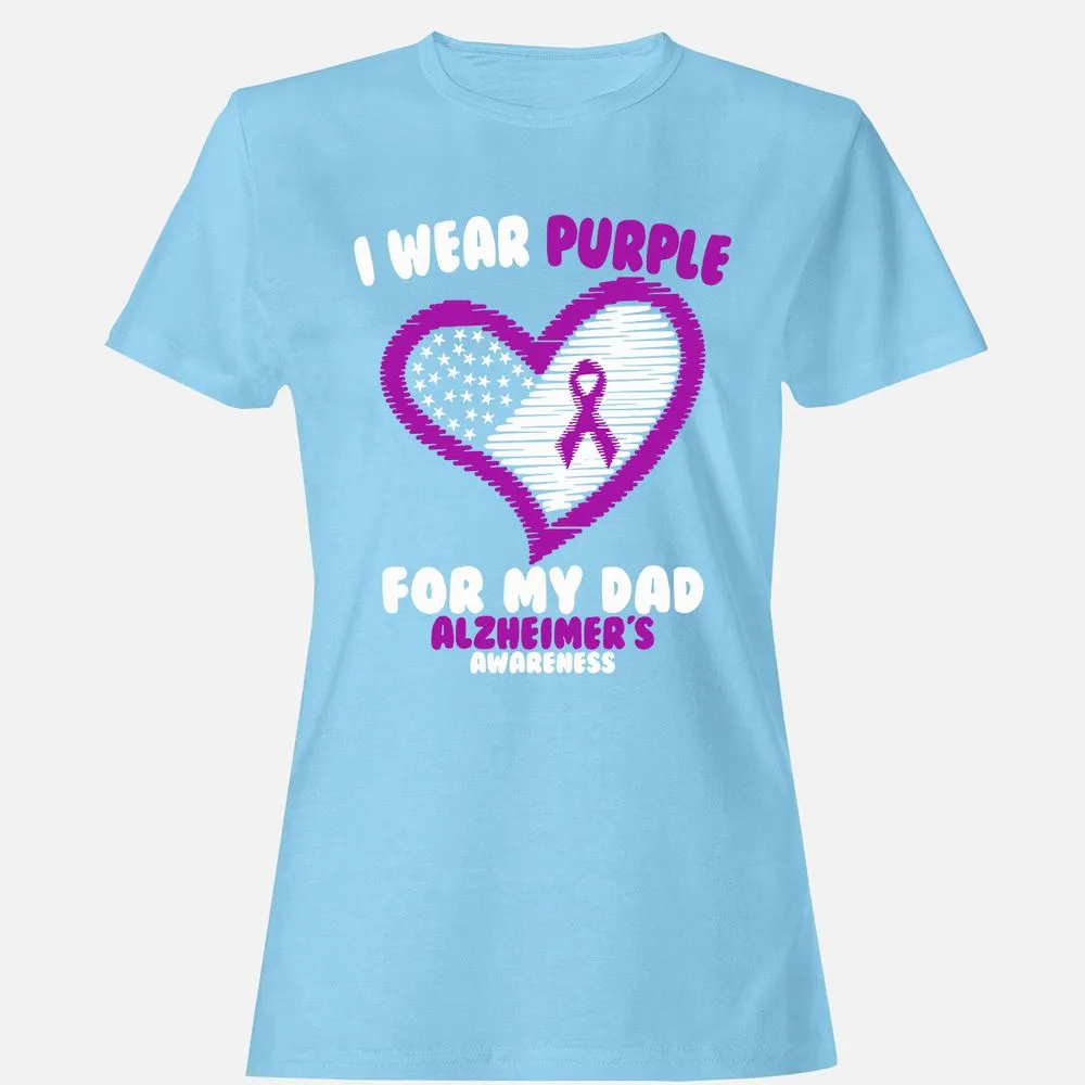 Women's T-Shirt - ZN7D8DSN - Light Blue - 8