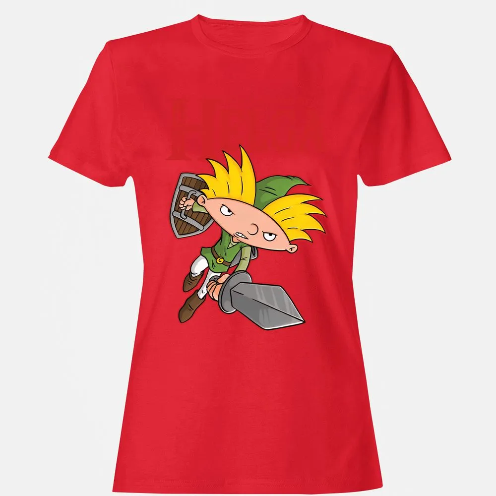 Women's T-Shirt - KVJC5TF9 - Red - 13