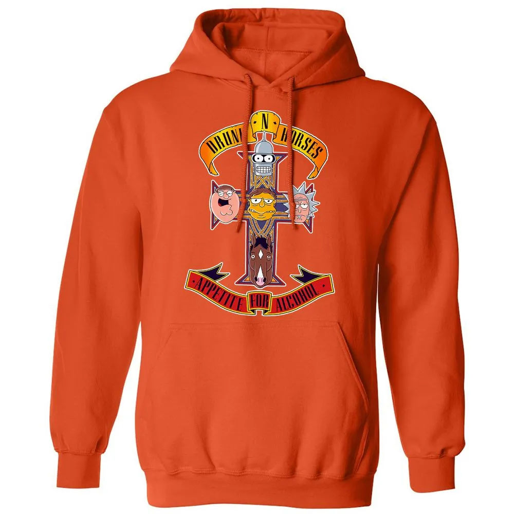 Classic Unisex Hoodie - RAQHTNYR - Orange - 10
