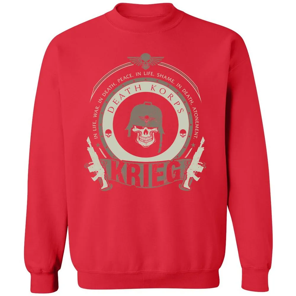 Classic Unisex Sweatshirt - R7SL6HH2 - Red - 5