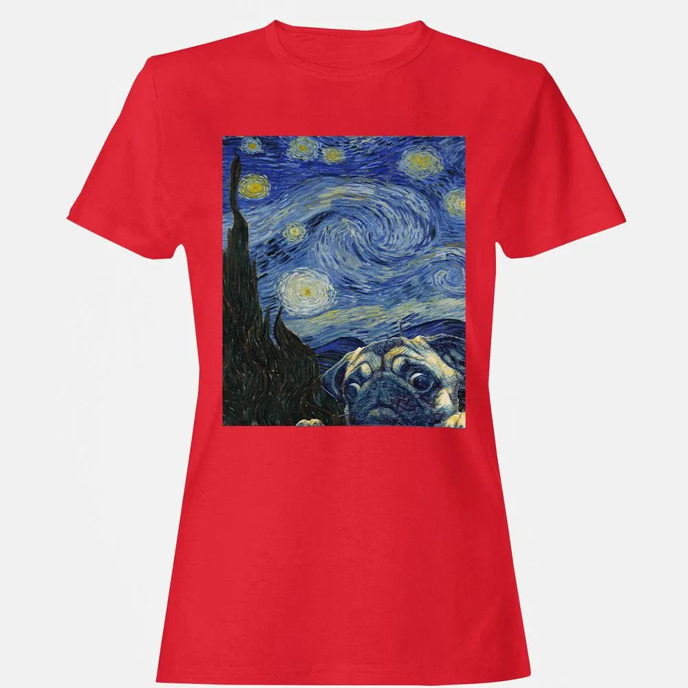Women's T-Shirt - XV9HFZL1 - Red - 13