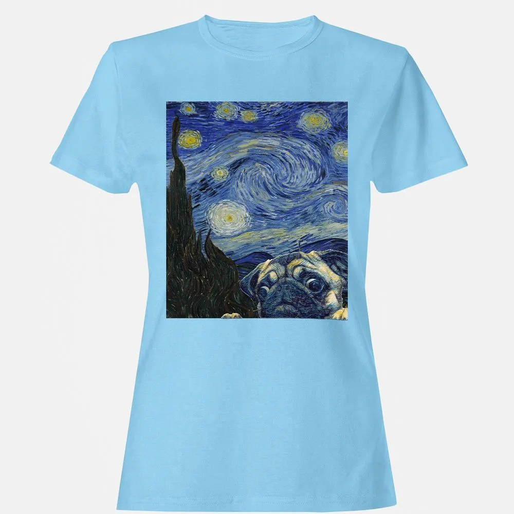Women's T-Shirt - XV9HFZL1 - Light Blue - 8