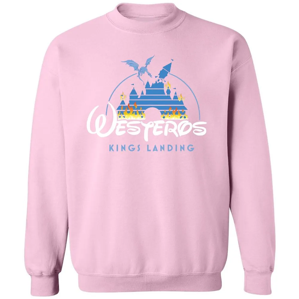 Classic Unisex Sweatshirt - 4HLG5QXJ - Light Pink - 3