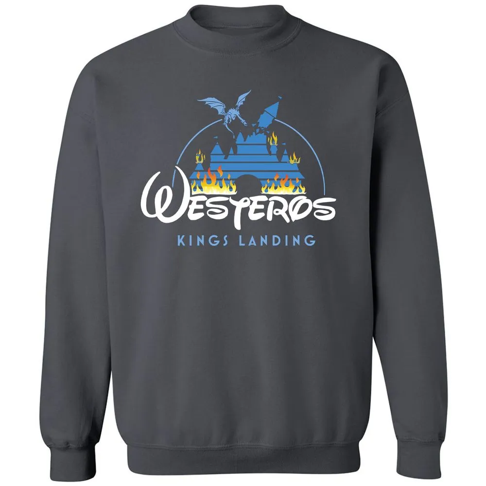 Classic Unisex Sweatshirt - 4HLG5QXJ - Charcoal - 7
