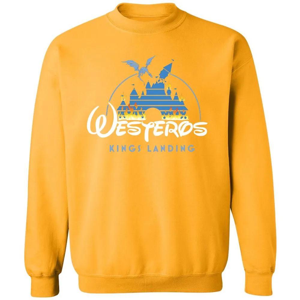 Classic Unisex Sweatshirt - 4HLG5QXJ - Gold - 11