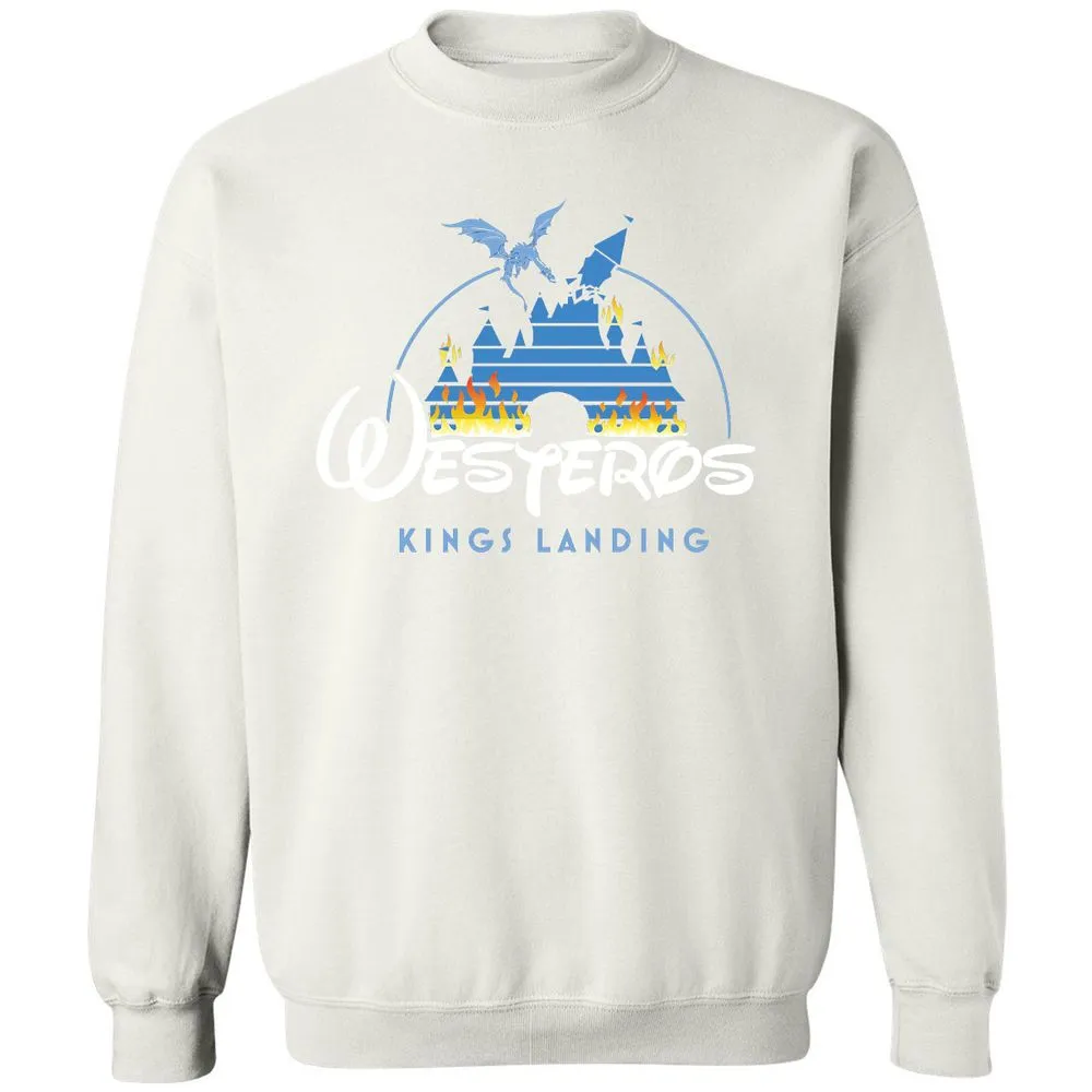 Classic Unisex Sweatshirt - 4HLG5QXJ - White - 12