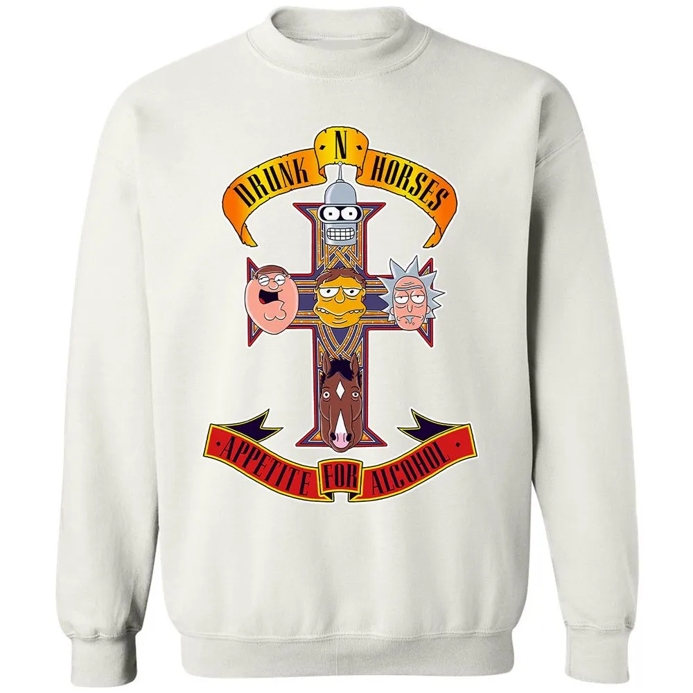 Classic Unisex Sweatshirt - GK67TS2W - White - 12