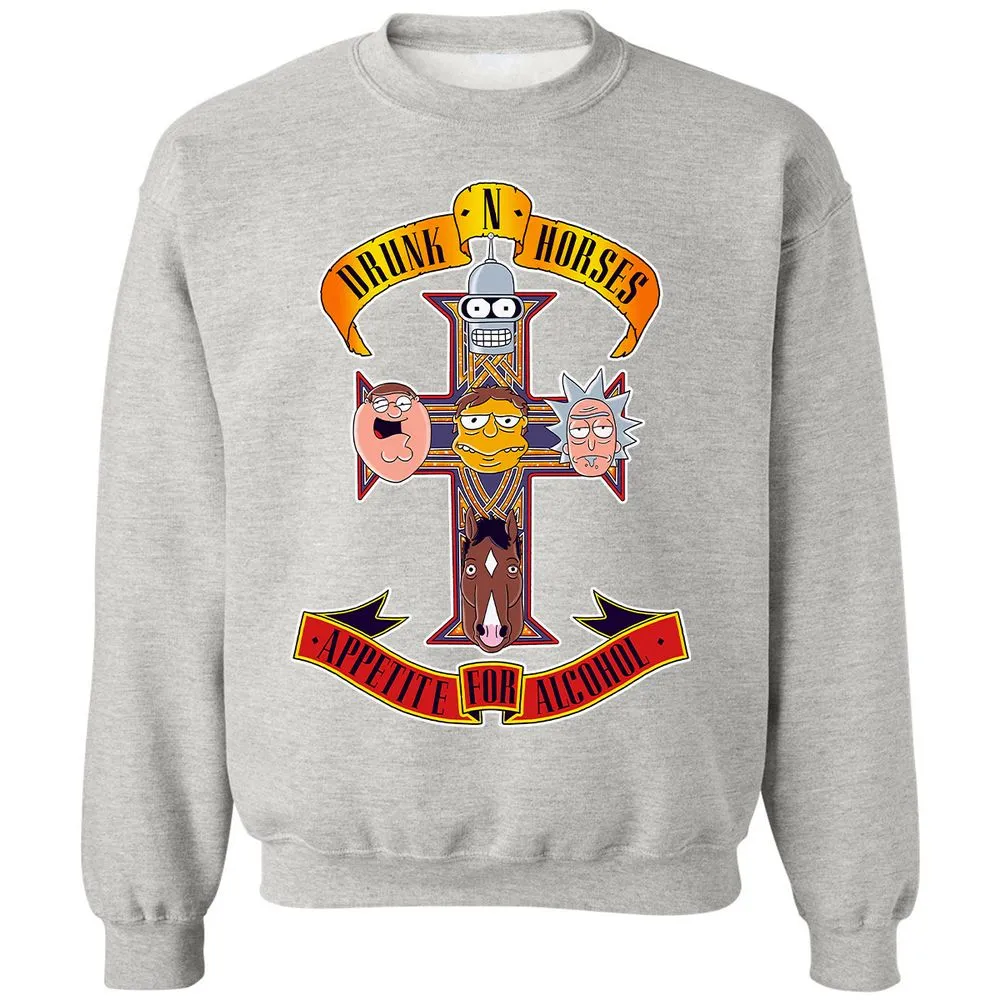 Classic Unisex Sweatshirt - GK67TS2W - Ash - 8