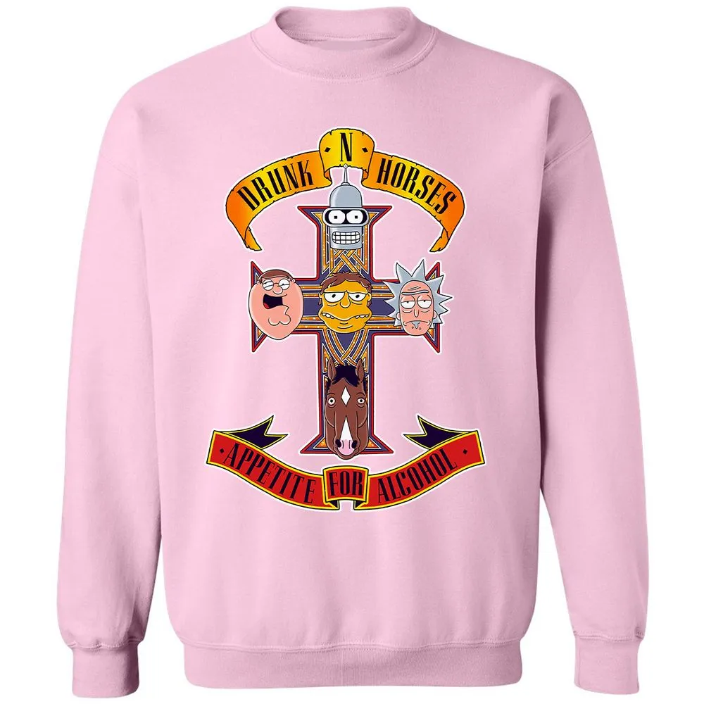 Classic Unisex Sweatshirt - GK67TS2W - Light Pink - 3