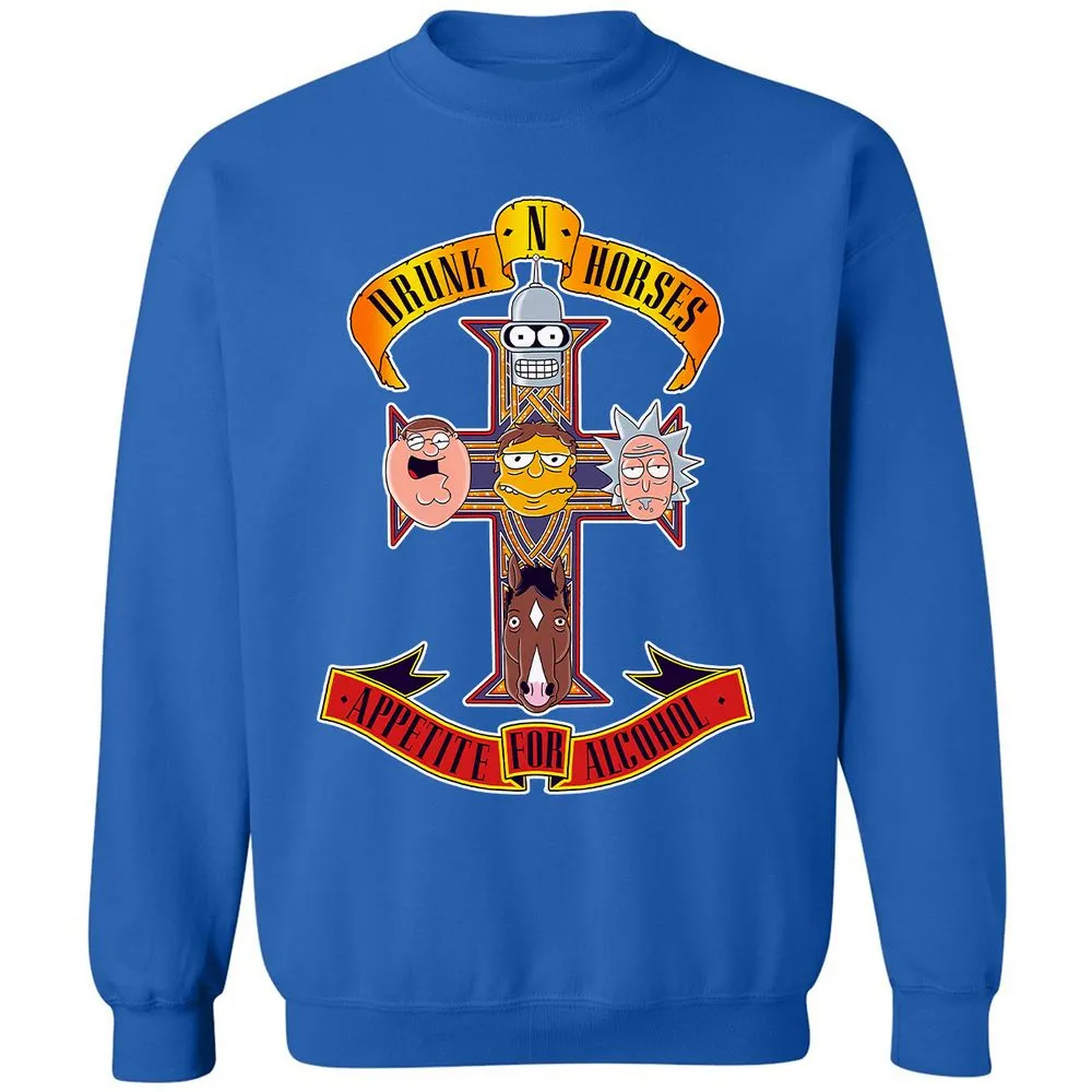 Classic Unisex Sweatshirt - GK67TS2W - Royal - 9