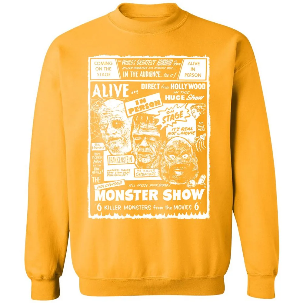 Classic Unisex Sweatshirt - 4ATNLTMD - Gold - 11