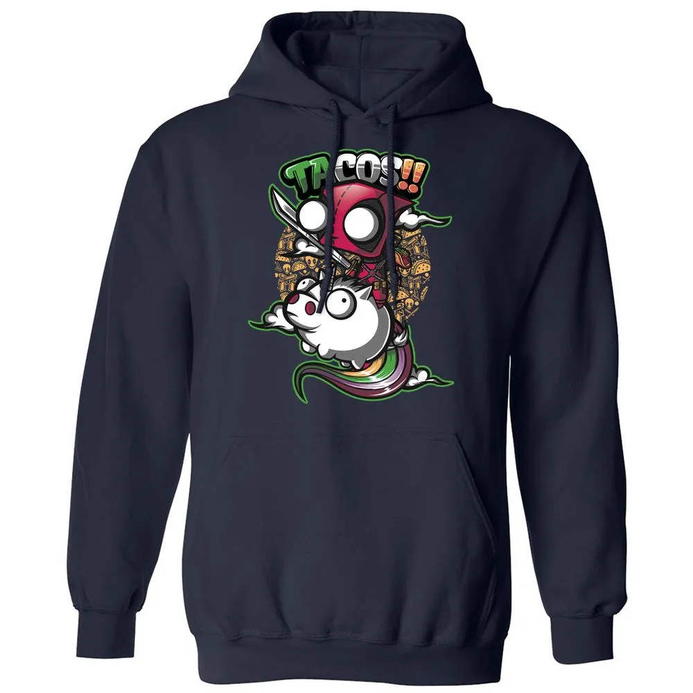 Classic Unisex Hoodie - QVTQSDG3 - Navy - 2