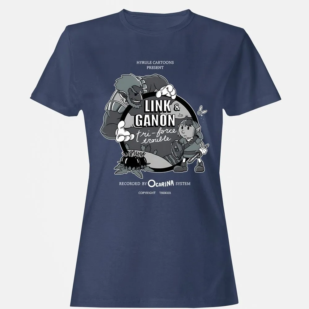 Women's T-Shirt - MHYL88ZX - Navy - 10