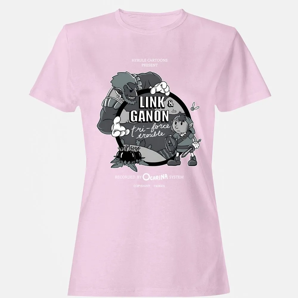 Women's T-Shirt - MHYL88ZX - Light Pink - 9