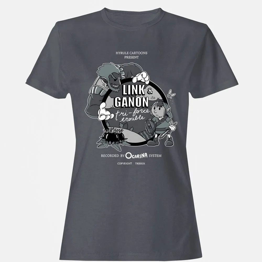 Women's T-Shirt - MHYL88ZX - Dark Heather - 5