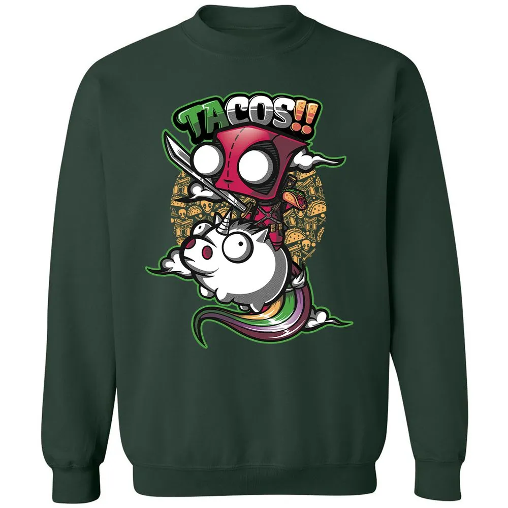 Classic Unisex Sweatshirt - QT1XGSMQ - Forest Green - 4