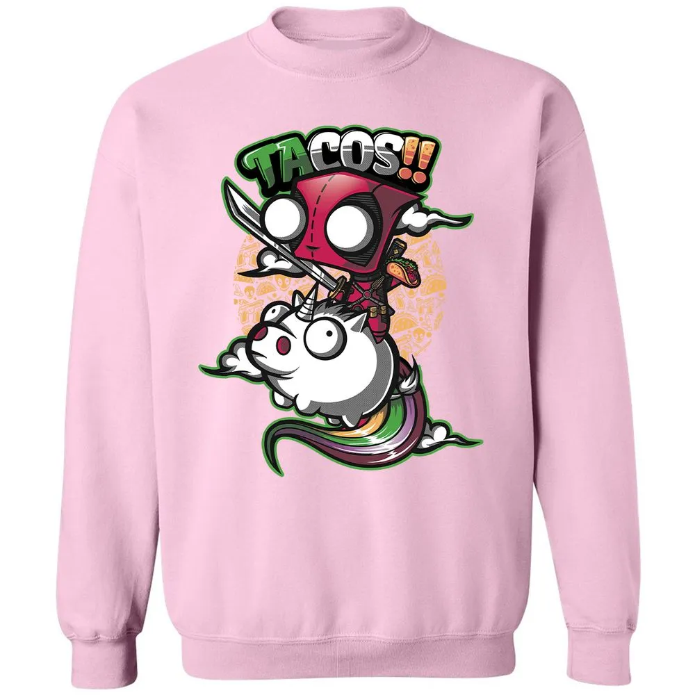 Classic Unisex Sweatshirt - QT1XGSMQ - Light Pink - 3