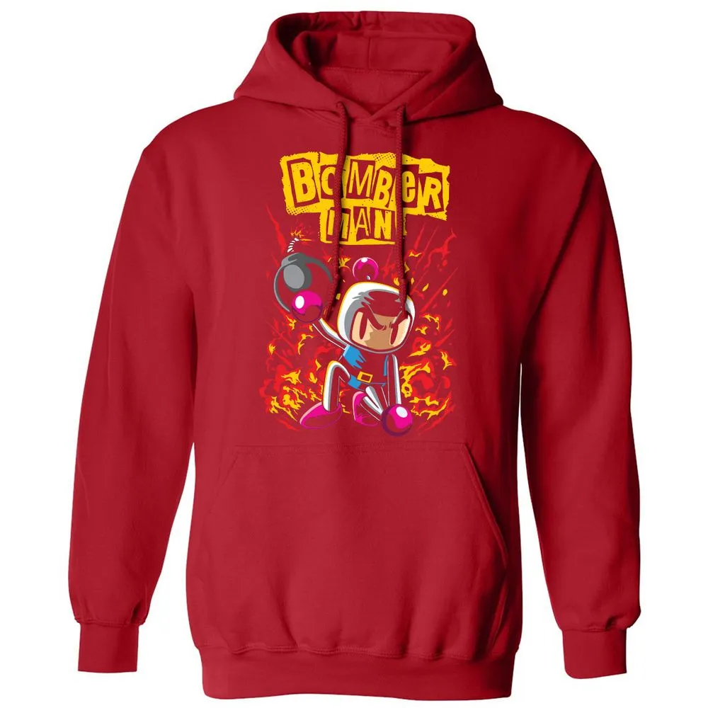 Classic Unisex Hoodie - VK7KGMU2 - Red - 5