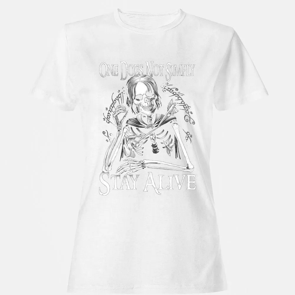 Women's T-Shirt - 6RQHEQR6 - White - 16