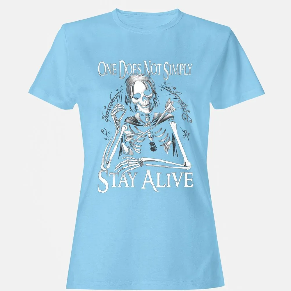 Women's T-Shirt - 6RQHEQR6 - Light Blue - 8