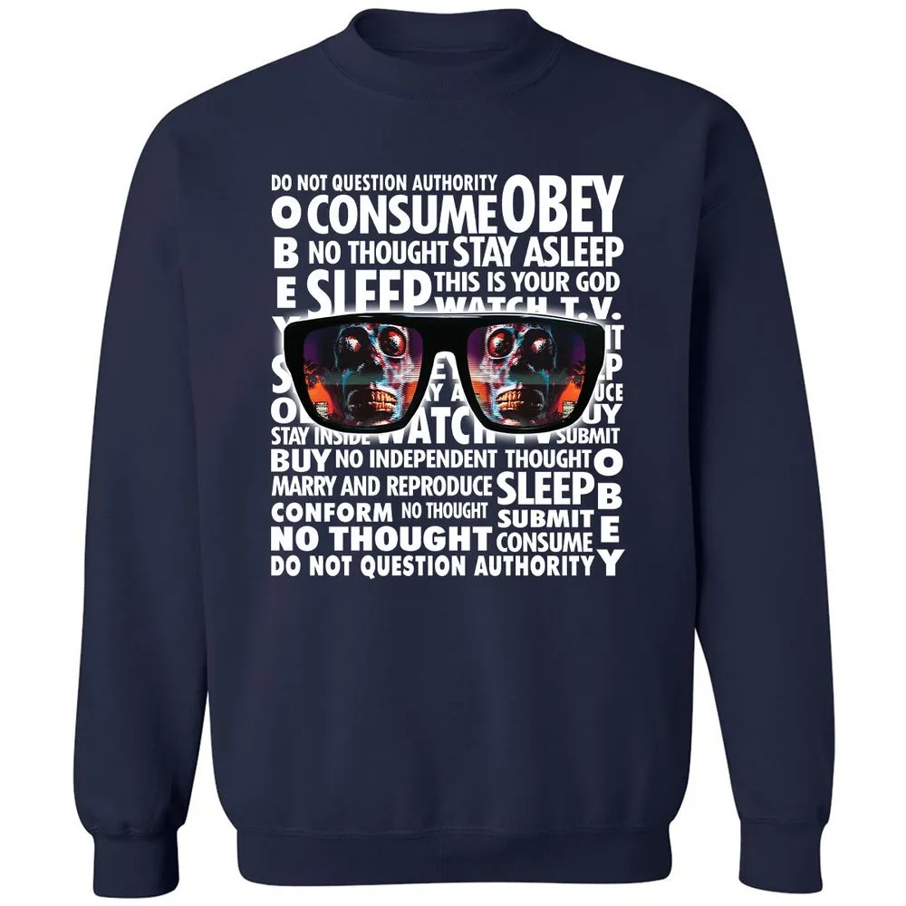 Classic Unisex Sweatshirt - GSC5G97X - Navy - 2