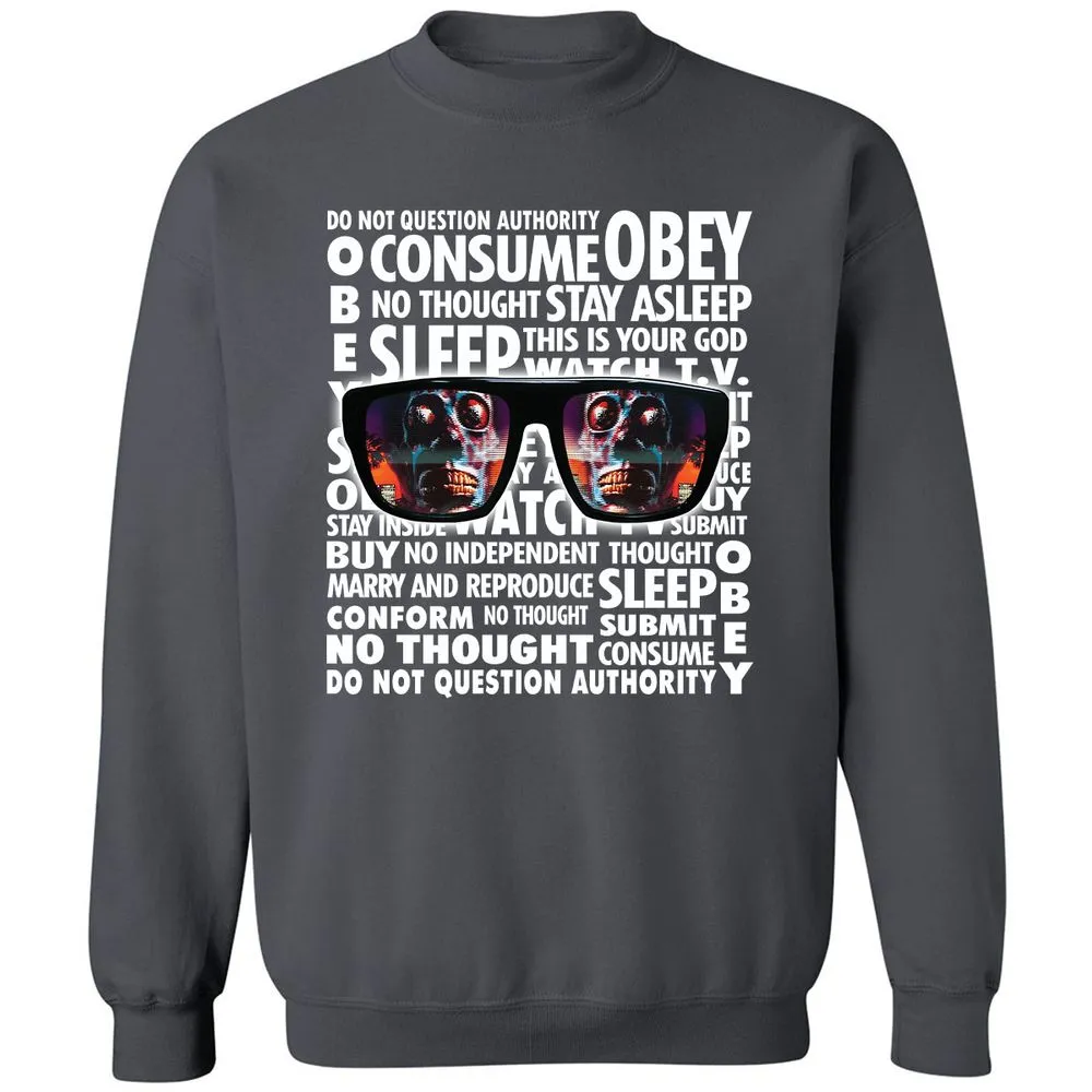 Classic Unisex Sweatshirt - GSC5G97X - Charcoal - 7