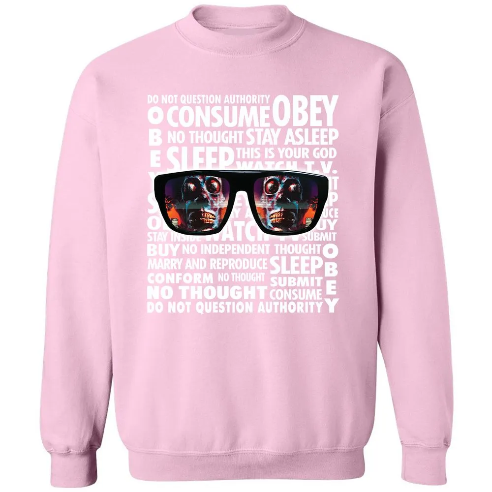 Classic Unisex Sweatshirt - GSC5G97X - Light Pink - 3