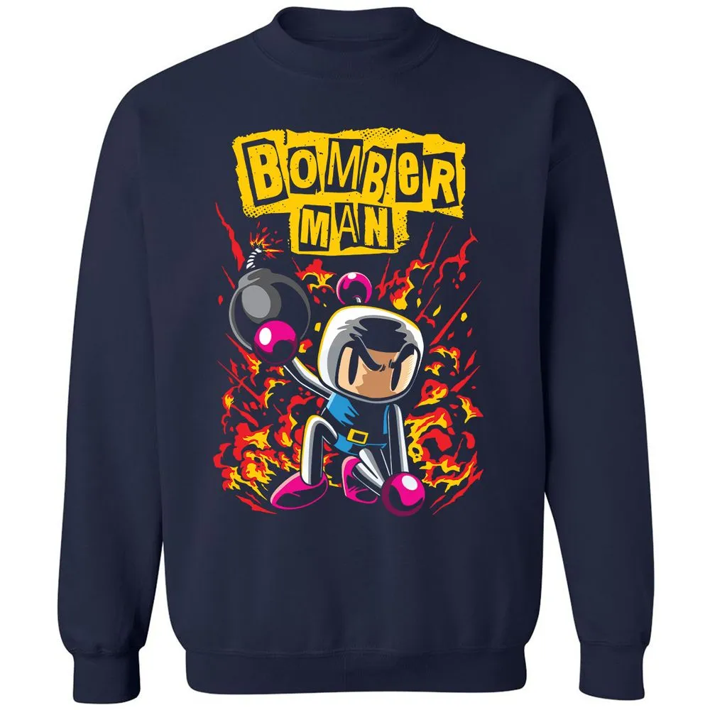 Classic Unisex Sweatshirt - 64BG6N9H - Navy - 2