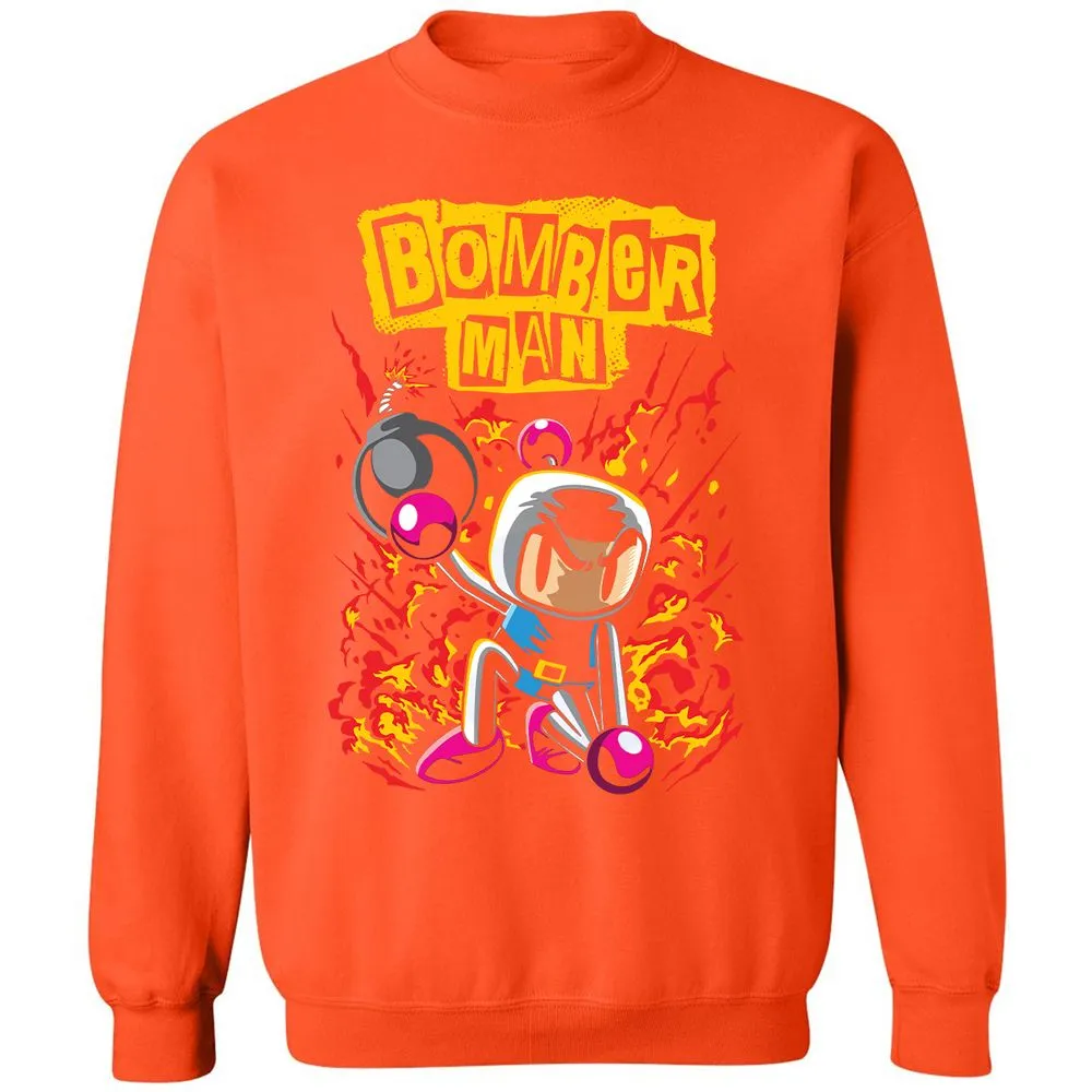 Classic Unisex Sweatshirt - 64BG6N9H - Orange - 10