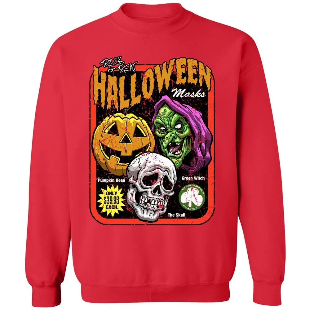 Classic Unisex Sweatshirt - 3GRMCFXS - Red - 5