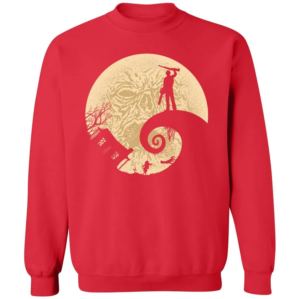 Classic Unisex Sweatshirt - Q5YR6AVU - Red - 5