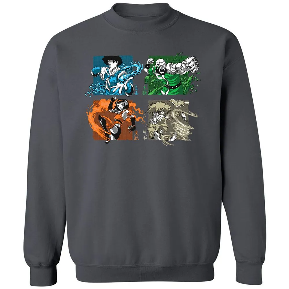 Classic Unisex Sweatshirt - FA1QTXCV - Charcoal - 7