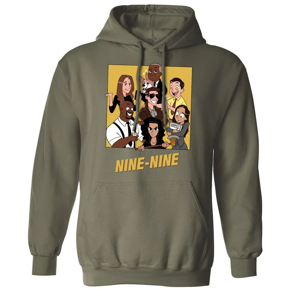 Classic Unisex Hoodie - WLB9GZFE - Military Green - 4
