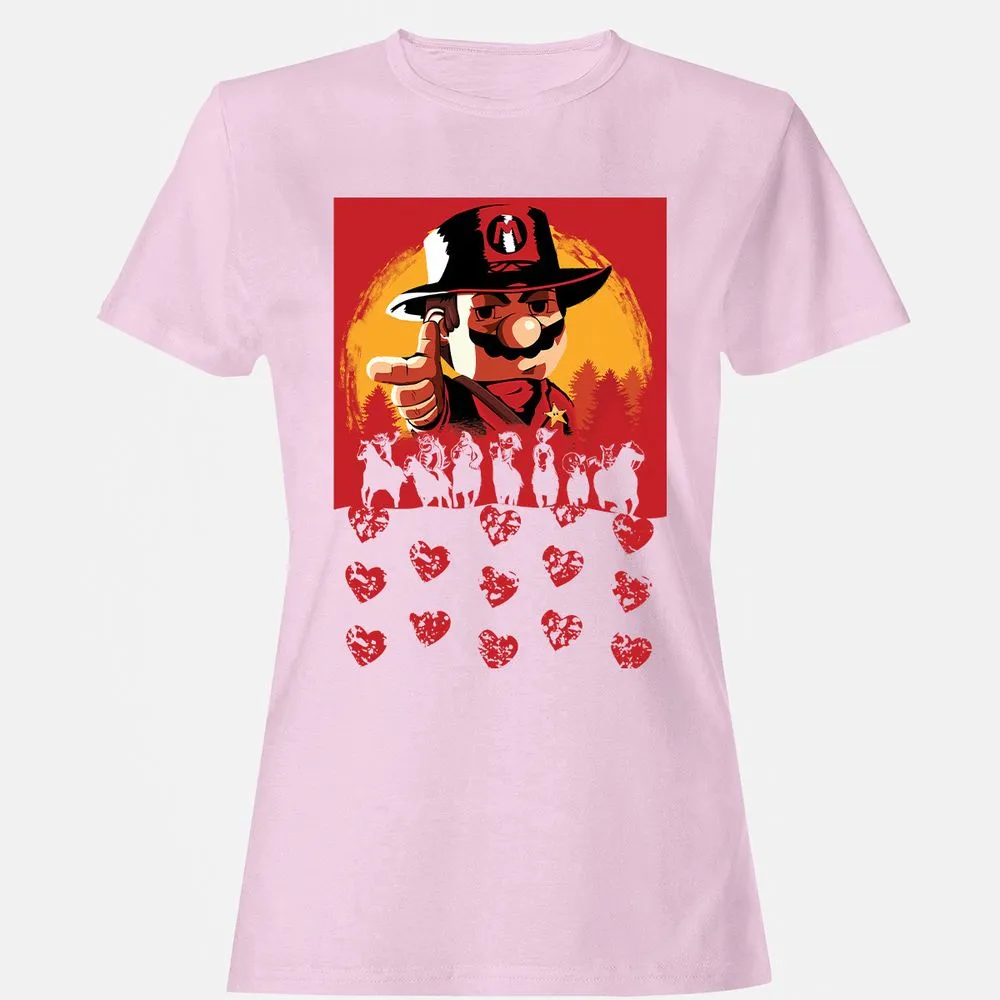 Women's T-Shirt - A6PACRF4 - Light Pink - 9