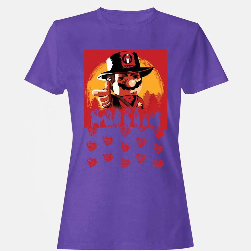 Women's T-Shirt - A6PACRF4 - Purple - 12