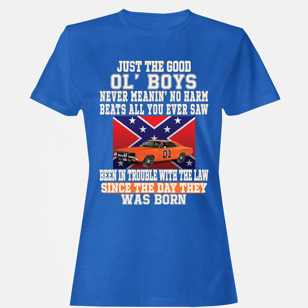 Women's T-Shirt - Z9G89LSP - Royal - 14